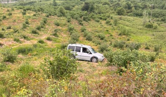 Takla atan araçta yaralanan sürücü kurtarılamadı