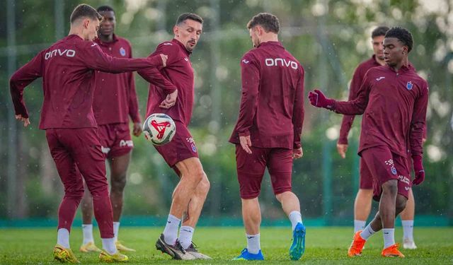 Trabzonspor, Konyaspor maçı hazırlıklarını sürdürdü