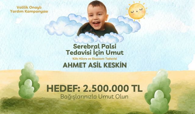 “Bağışlarınızla umut olun”