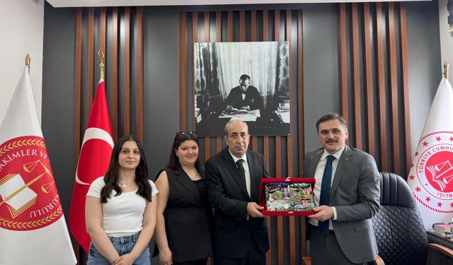 Gazetecilerden Osman Nuri Öz’e Ziyaret