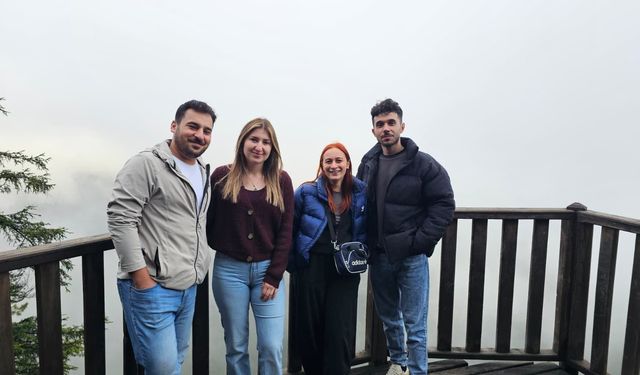 Mersivan Dağı Eteklerinde Büyüleyen Görüntü