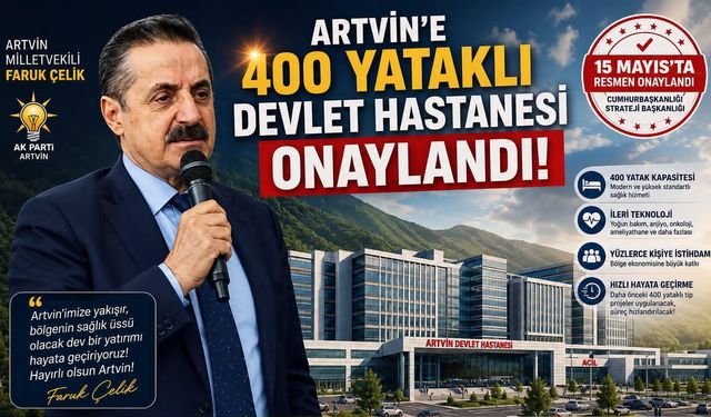 400 Yataklı Hastane Projesi Onaylandı