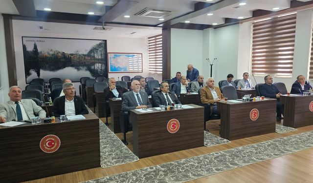 İl Genel Meclisi Toplantısı Yapıldı