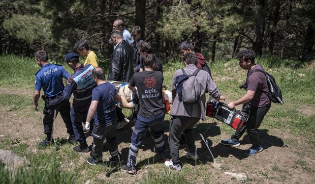 Erzurum'da ekipler kalp krizi geçiren izci için seferber oldu