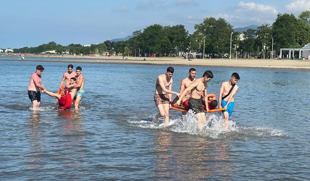 Ordu'da deniz sezonu için 120 personele cankurtaran eğitimi verildi