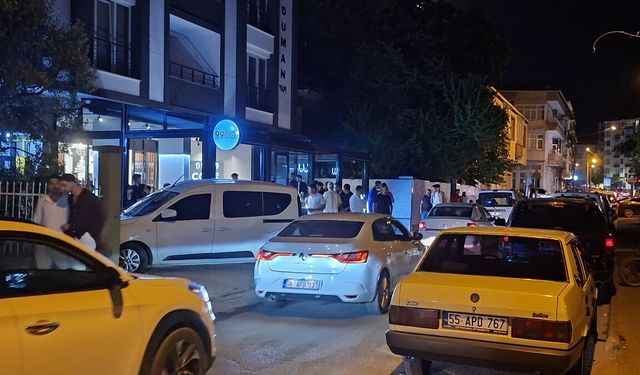 Samsun'da silahlı saldırıda 1 kişi yaralandı