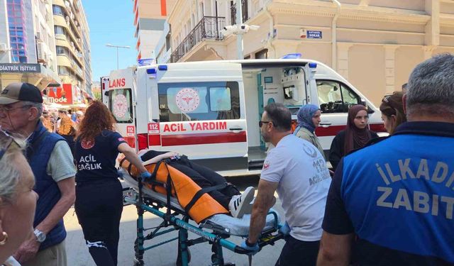 Hamile kadın ATM'de para çekerken baygınlık geçirdi