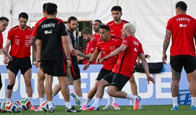 A Milli Futbol Takımı, Avustralya maçının hazırlıklarına devam etti