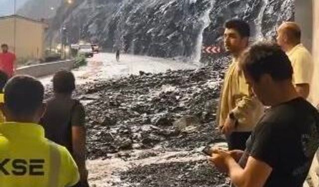 Sileceği Düzeltmek İçin Durdu, Saniyeler Sonra Heyelan Oldu