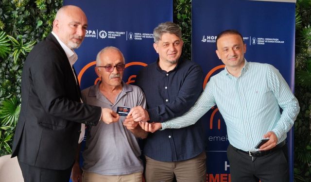 Hopa Emekli Kart Uygulaması Başladı
