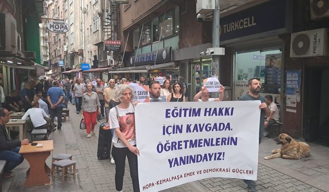 “Öğretmenlerin Mücadelesi Hepimizin Mücadelesidir”