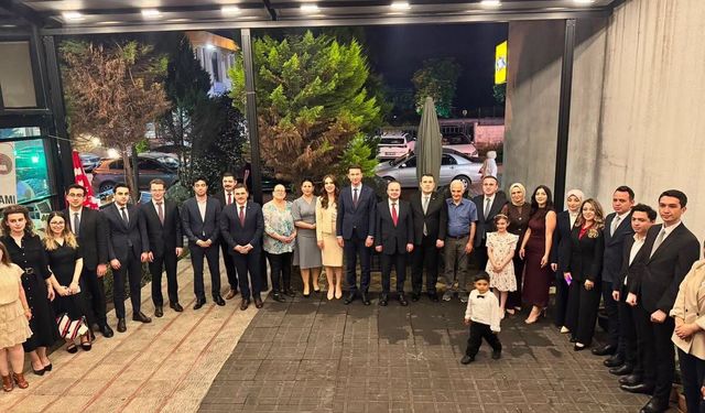 Kaymakam Arslantürk’e Veda Yemeği