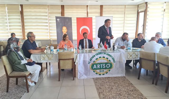 ARTSO Haziran Ayı Meclis Toplantısı Ardanuç’ta Gerçekleştirildi