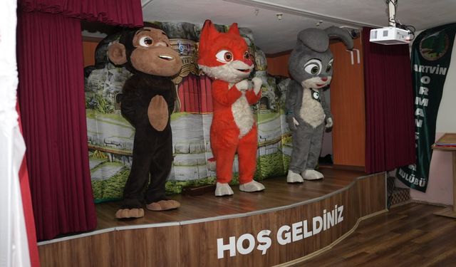 Çocuklara Eğlenceli Yoldan Çevre Bilinci Aşılandı