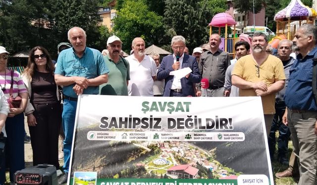 Şavşat'ın Son Yeşil Alanı İçin Koruma Çağrısı