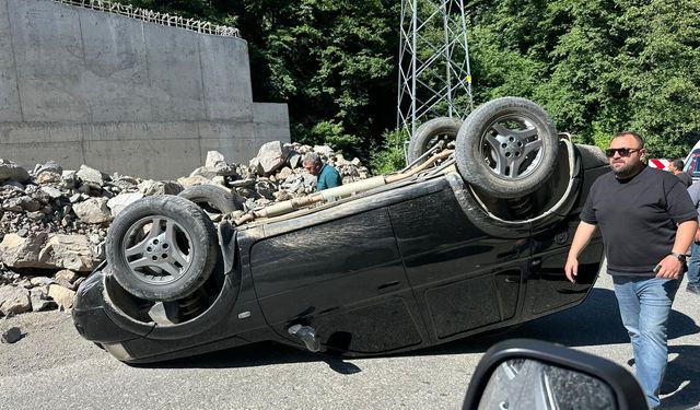 Cankurtaran Tüneli Girişinde Kaza