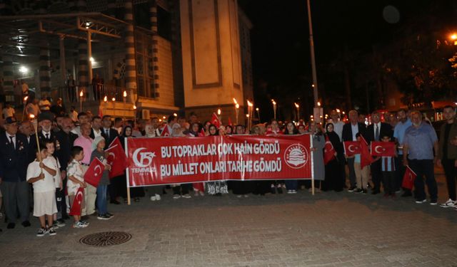Of'ta 15 Temmuz Demokrasi ve Milli Birlik Günü programı düzenlendi
