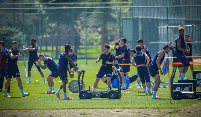 Trabzonspor sezon hazırlıklarının ilk etabını tamamladı