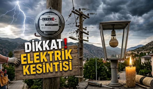 Artvin’de Bu Mahallelerde 7 Saat Elektrik Olmayacak