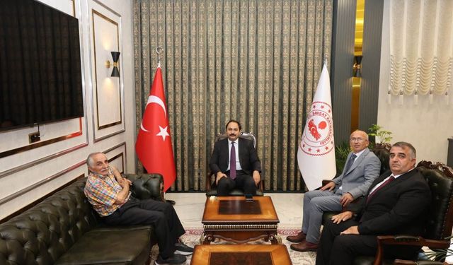 Kaymakam Celepci'ye Hayırlı Olsun Ziyareti
