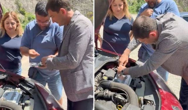 Yardımlarına Belediye Başkanı Koştu