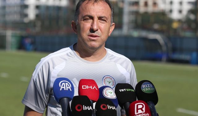 Çaykur Rizespor Teknik Direktörü Uçar, Samsunspor maçı öncesi değerlendirmede bulundu: