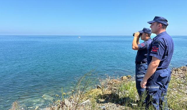 Giresun'da selde kaybolan kişiyi arama çalışmaları sürüyor