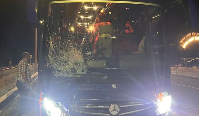 Samsun'da tur otobüsünün çarptığı yaya öldü
