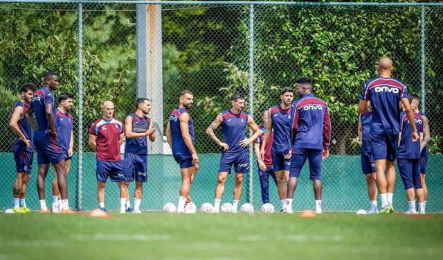 Trabzonspor, Amed Sportif Faaliyetleri maçının hazırlıklarını tamamladı