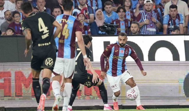 UEFA Avrupa Ligi: Trabzonspor: 0 - Ferencvaros: 1 (İlk yarı)