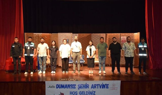“Dumansız Şehir Artvin” Haftası Etkinliklerle Tamamlandı