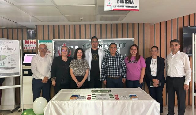 Hepatite Dikkat Çekmek İçin Farkındalık Standı Açıldı