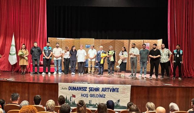 Dumansız Şehir Artvin İçin Sahnedeydiler