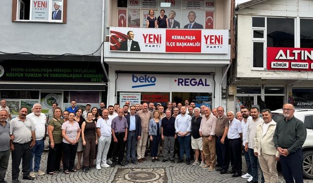 Yeni Parti’den Kemalpaşa, Hopa ve Arhavi İlçe Örgütlerine Ziyaret