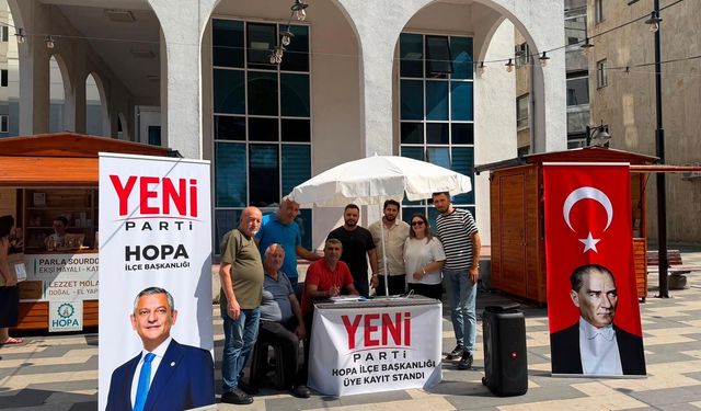 Yeni Parti Hopa’da Firesiz Yenilendi