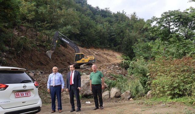 Murgul’da Köy Yatırımları Yerinde İncelendi