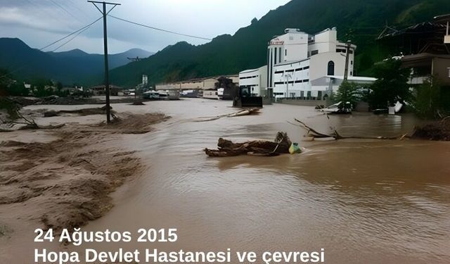 “En Riskli Alan Hopa Devlet Hastanesi’nin bulunduğu bölge”
