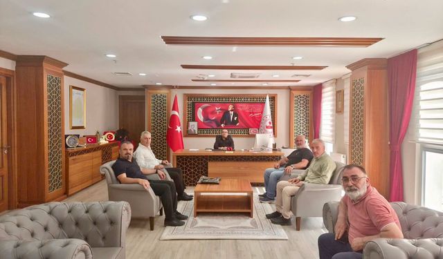Ardanuçspor’dan Kaymakam Yücel’e Ziyaret