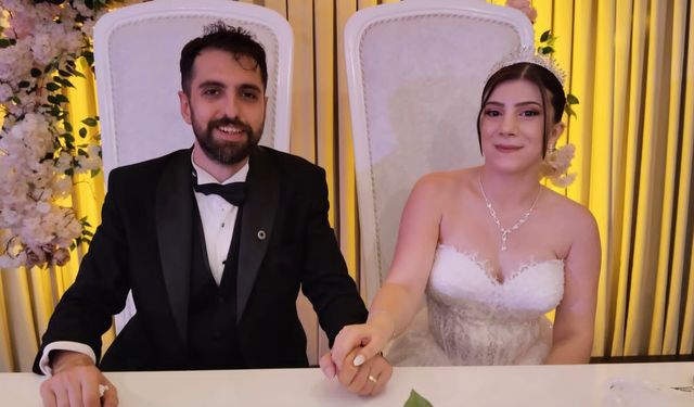 Şeyma Nur ve Oğuzhan Çifti Dünyaevine Girdi