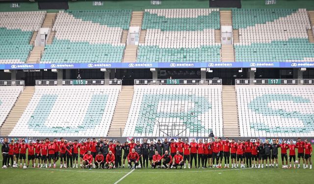 A Milli Futbol Takımı, İtalya maçına hazır