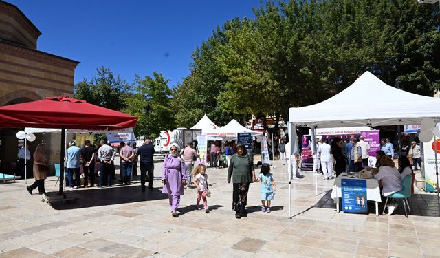 Kastamonu'da Halk Sağlığı Sokağı kuruldu