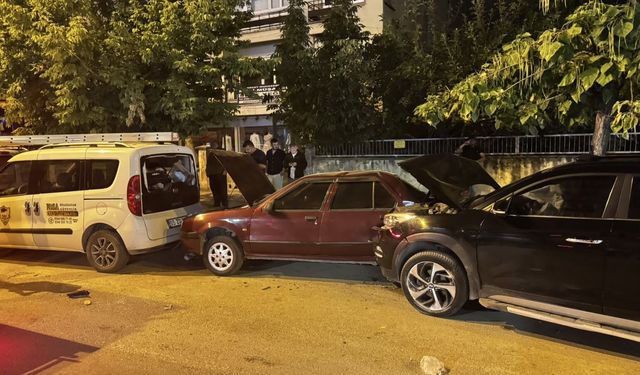 Sinop'ta 7 aracın karıştığı kazada 2 kişi yaralandı