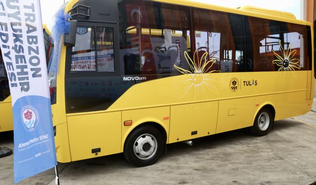 Trabzon Büyükşehir Belediyesinin otobüs filosu 174 araca yükseldi