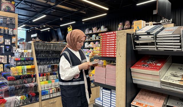 Trabzon ve Ordu'da kırtasiyeler denetlendi