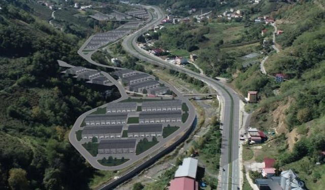 Akçaabat Küçük Sanayi Sitesi Projesi'nde inşaat çalışmaları başlıyor
