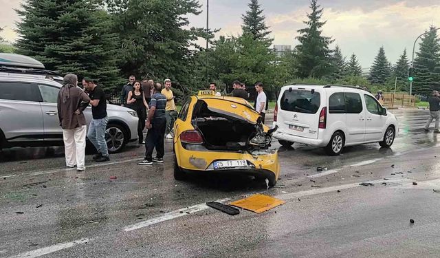 Erzurum'da bir ayda 533 trafik kazası