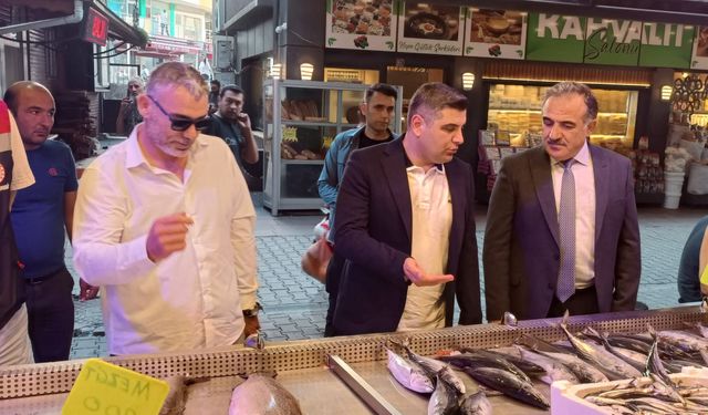 Hopa’da Balıkçı Barınağı ve Satış Noktaları Ziyaret Edildi