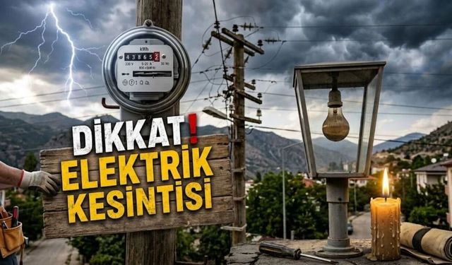 Artvin’de Elektrik Kesintisi: Kesinti Saatleri Belli Oldu
