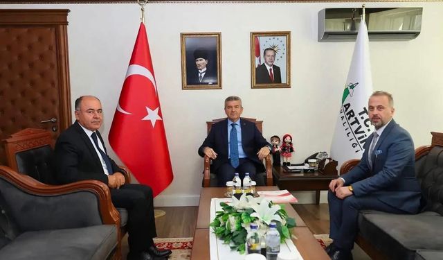 Vali Ergün’e Eğitim Ziyareti