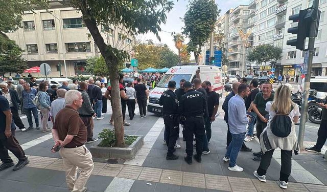Samsun'da genç, cadde ortasında darbedildi